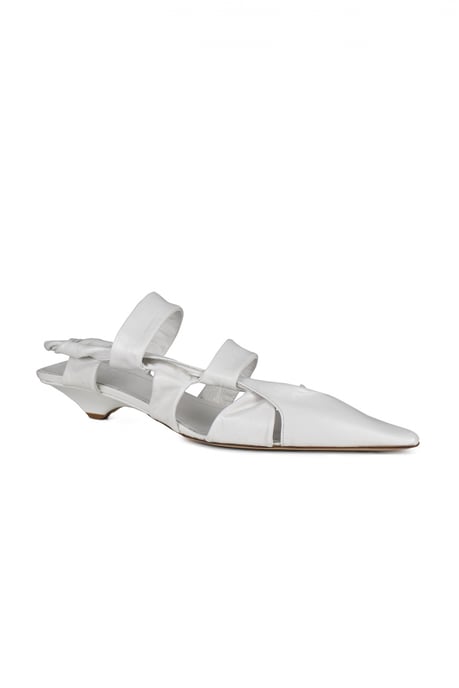 Bottega Veneta Sandalen BV Point Weiß - Image 3
