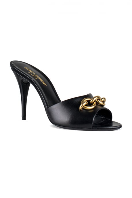 Saint Laurent Mules Le Maillon Schwarz - Image 2