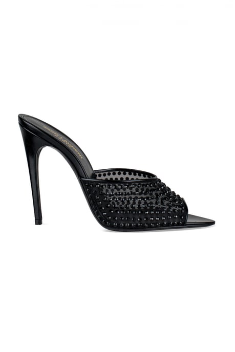 Saint Laurent Blonde Pantoletten Schwarz - Image 1