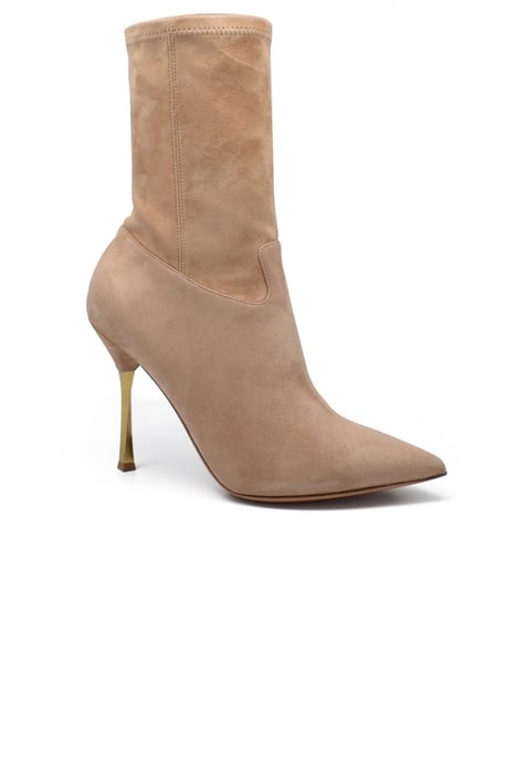 Valentino Garavani Verdrehte Fersenstiefel Beige - Image 2