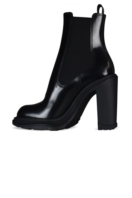 Alexander McQueen Tread Chelsea Stiefeletten Schwarz - Image 4