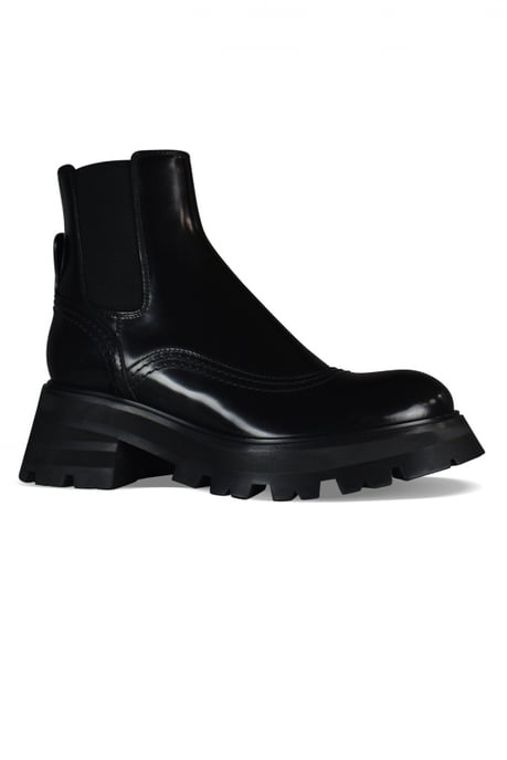 Alexander McQueen Wander Chelsea Stiefeletten Schwarz - Image 3