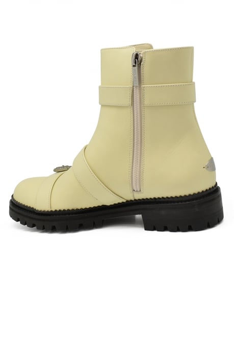 Jimmy Choo Hank Flat Stiefel Beige - Image 4