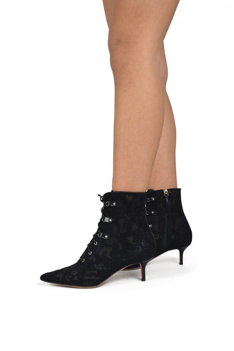 Francesco Russo Spitzenstiefel Schwarz - Image 2
