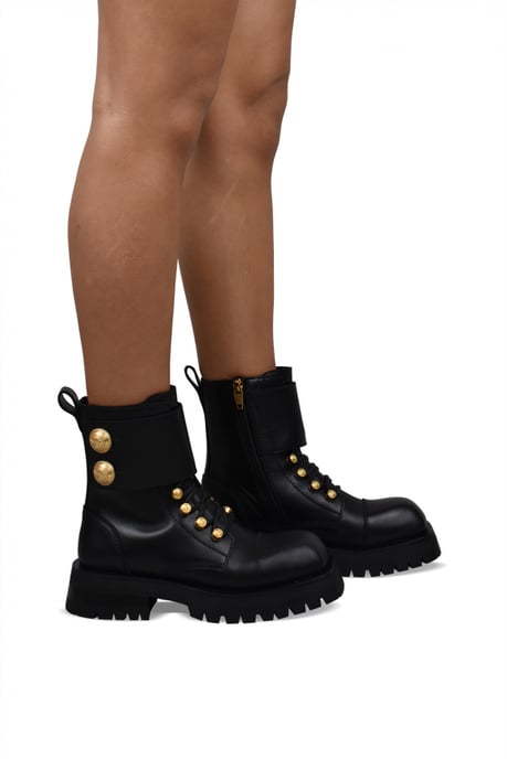 Balmain Ranger Army Stiefeletten Schwarz - Image 2