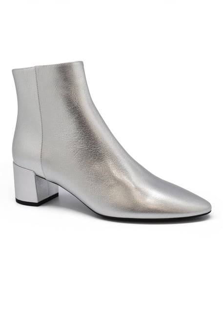 Saint Laurent Loulou 50 Stiefeletten Silber - Image 3