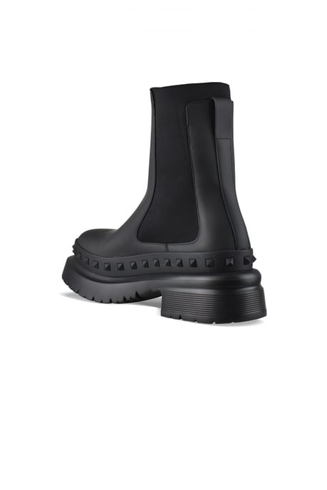 Valentino Garavani M-Way Rockstud Stiefeletten Schwarz - Image 3