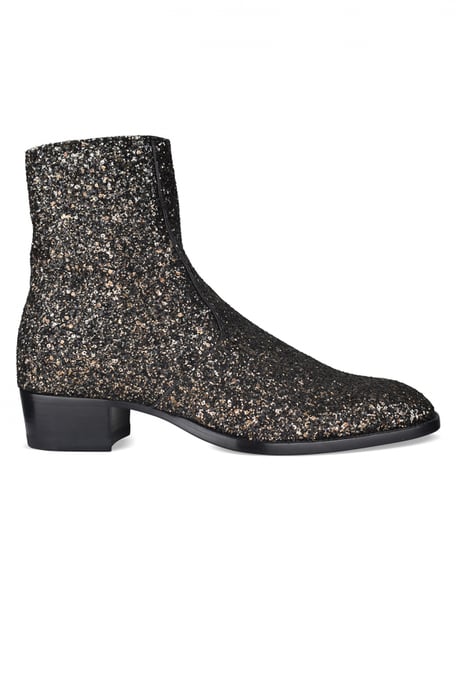 Saint Laurent Stiefeletten Wyatt 40 Schwarz - Image 1
