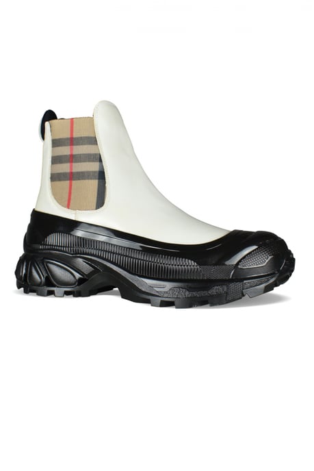 Burberry Chelsea Stiefeletten Weiß - Image 2