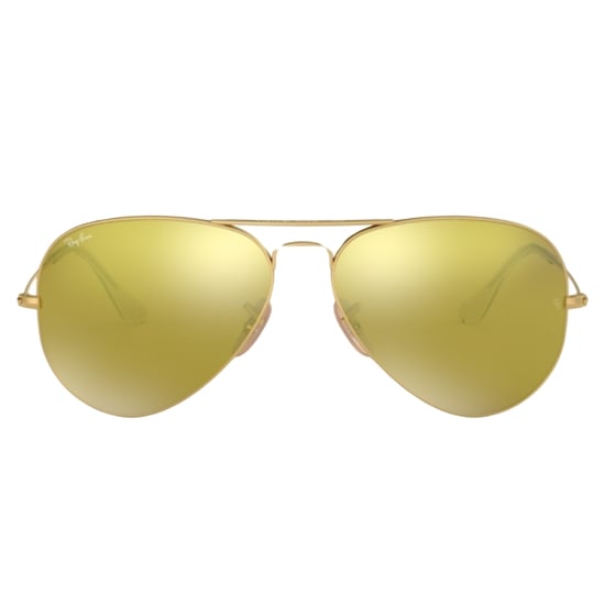 Ray-Ban Aviator Sonnenbrille mit hellbraunen Gläsern und goldenen Gläsern - Image 1