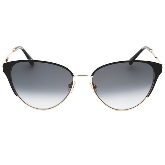 Kate Spade Dunkelgraue SF-Linsen-Schwarzdetail-Gold-Sonnenbrille - Image 1
