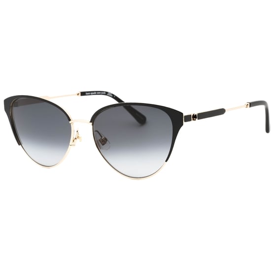 Kate Spade Dunkelgraue SF-Linsen-Schwarzdetail-Gold-Sonnenbrille - Image 2