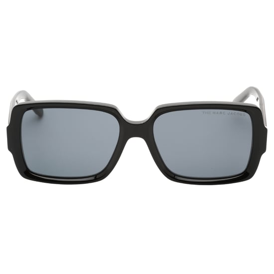 Schwarze Sonnenbrille mit grauen Gläsern von Marc Jacobs - Image 1