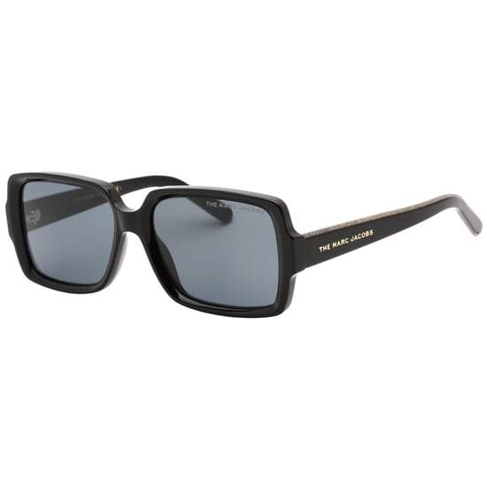 Schwarze Sonnenbrille mit grauen Gläsern von Marc Jacobs - Image 2