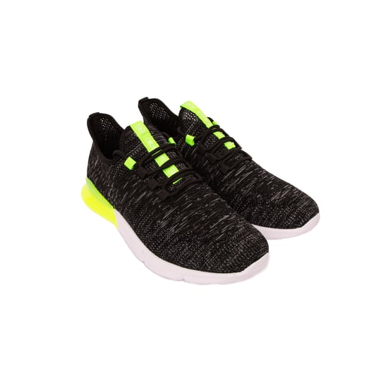 Crosshatch - Herren Sneaker "Smitlay MVE" (Schwarz/Grün) - Image 1
