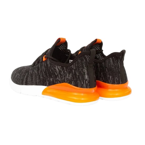 Crosshatch - Herren Sneaker "Smitlay MVE" (Schwarz/Orange) - Image 2