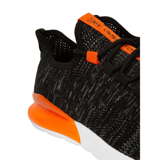 Crosshatch - Herren Sneaker "Smitlay MVE" (Schwarz/Orange) - Image 3