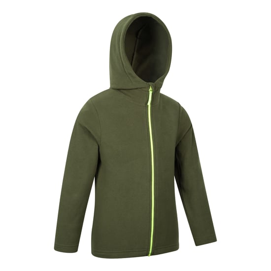 Mountain Warehouse - "Camber" Hoodie mit durchgehendem Reißverschluss für Kinder (Khakigrün) - Image 3