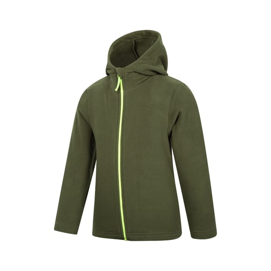 Mountain Warehouse - "Camber" Hoodie mit durchgehendem Reißverschluss für Kinder (Khakigrün) - Image 4