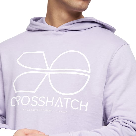 Crosshatch - "Zieman" Kapuzenpullover für Herren (Hell-Lila) - Image 4