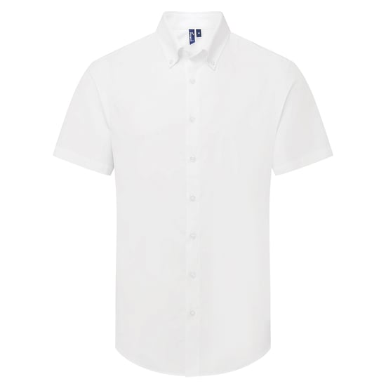 Premier - "Supreme" Formelles Hemd für Herren kurzärmlig (Weiß) - Image 1