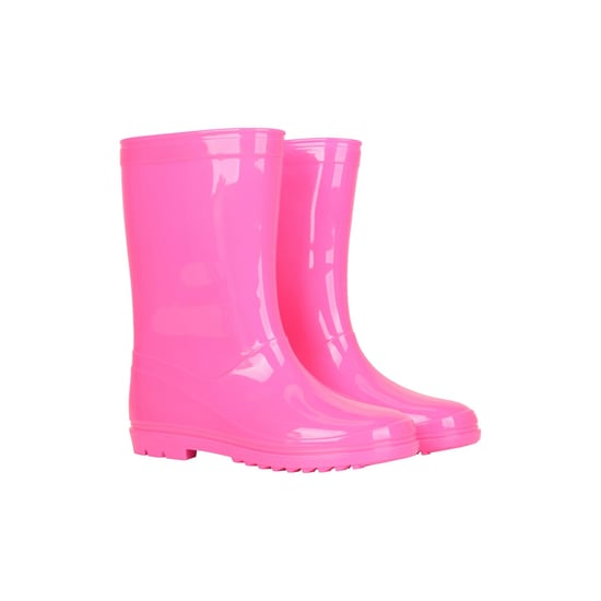 Mountain Warehouse - Kinder Gummistiefel, Unifarben (Leuchtend Rosa) - Image 4