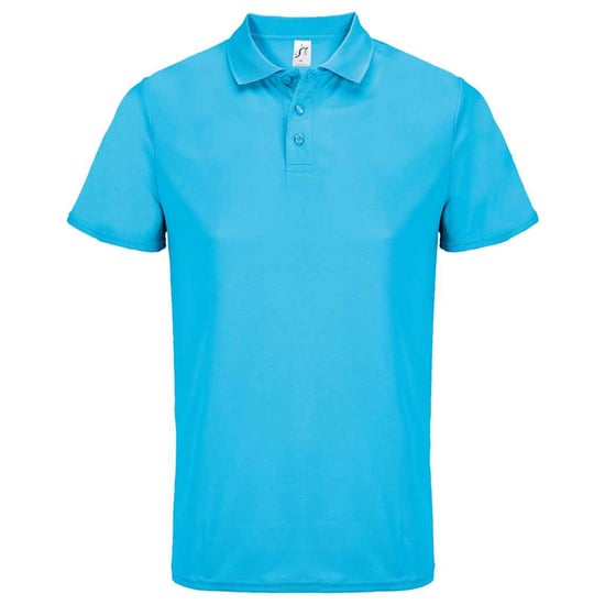 SOLS - "Pitcher" Poloshirt für Herren/Damen Unisex (Aquablau) - Image 1