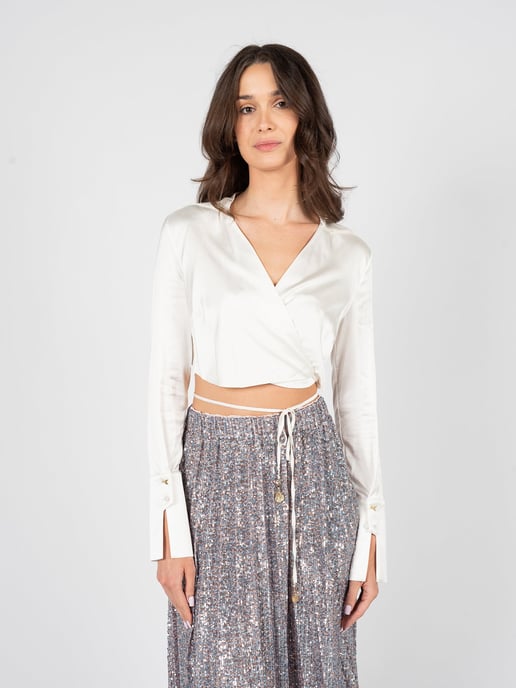 Patrizia Pepe Hemd Damen weiß - Image 3