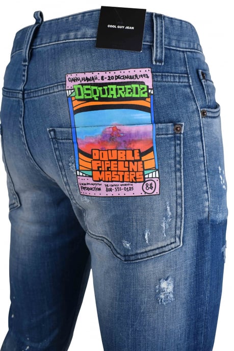 Dsquared2 Cool Guy Jean Blau - Image 2