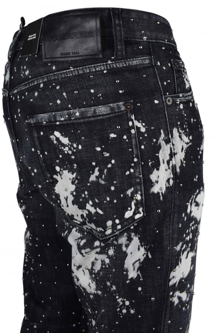 Dsquared2 Jean Relax Long Crotch Schwarz - Image 2