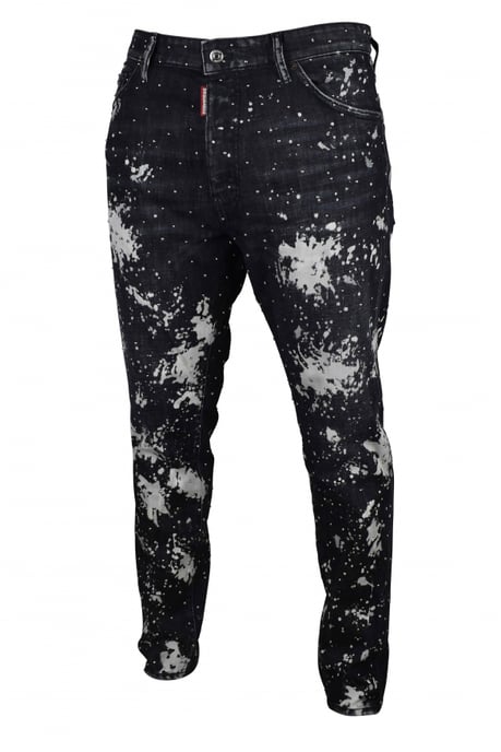 Dsquared2 Jean Relax Long Crotch Schwarz - Image 3