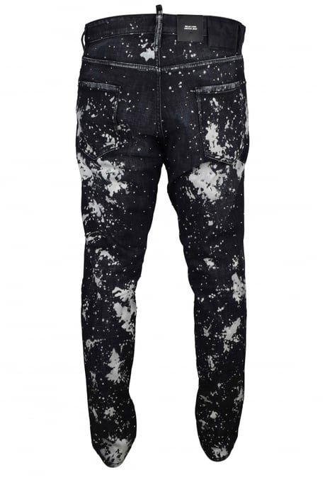 Dsquared2 Jean Relax Long Crotch Schwarz - Image 4
