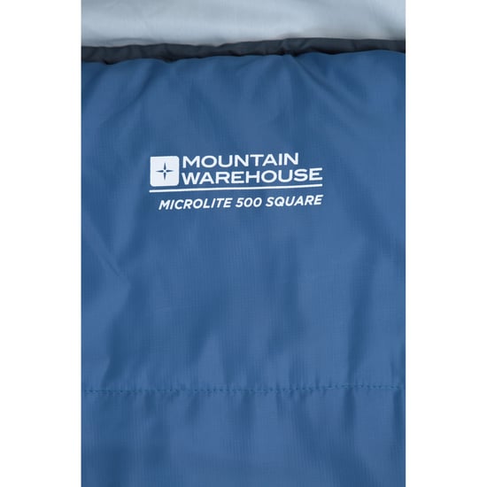 Mountain Warehouse - Rechteckiger Schlafsack (Dunkelblau) - Image 2