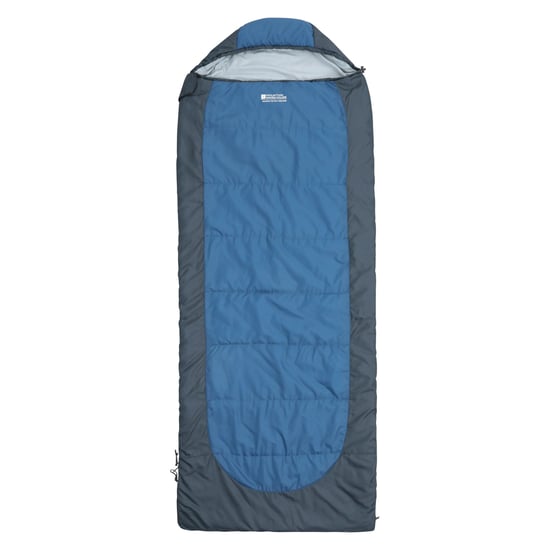 Mountain Warehouse - Rechteckiger Schlafsack (Dunkelblau) - Image 4
