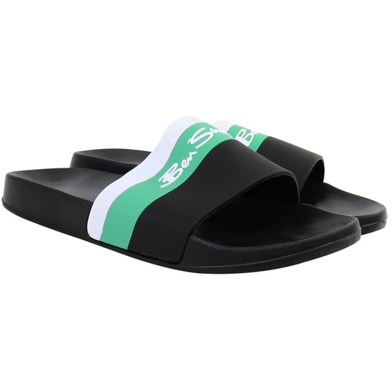 Ben Sherman Fistral Herren schwarze Slipper - Image 2