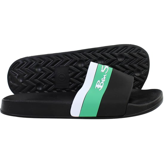 Ben Sherman Fistral Herren schwarze Slipper - Image 4