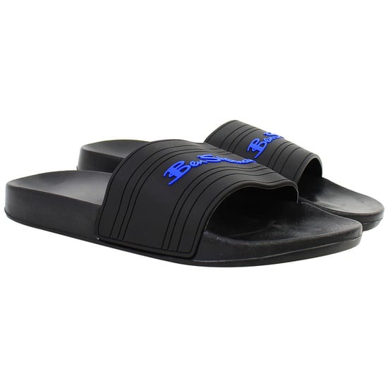 Ben Sherman Southend Herren schwarze Slipper - Image 2