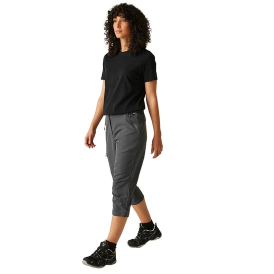 Regatta - "Chaska III" Caprihose für Damen (Mittelgrau) - Image 4