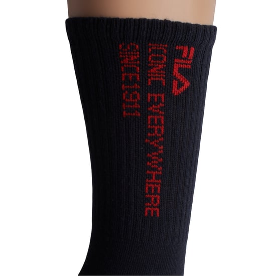 Pack von 3 langen Baumwollsocken F3606 für Damen - Image 2