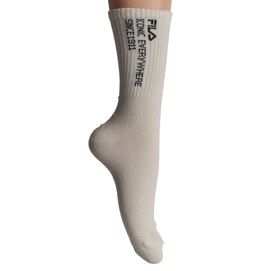 Pack von 3 langen Baumwollsocken F3606 für Damen - Image 3