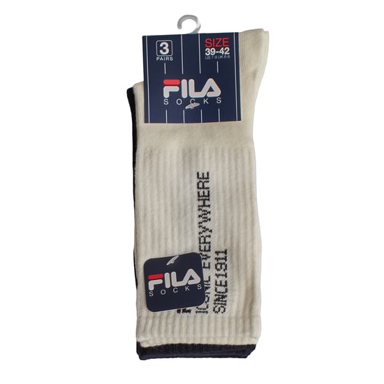 Pack von 3 langen Baumwollsocken F3606 für Damen - Image 6