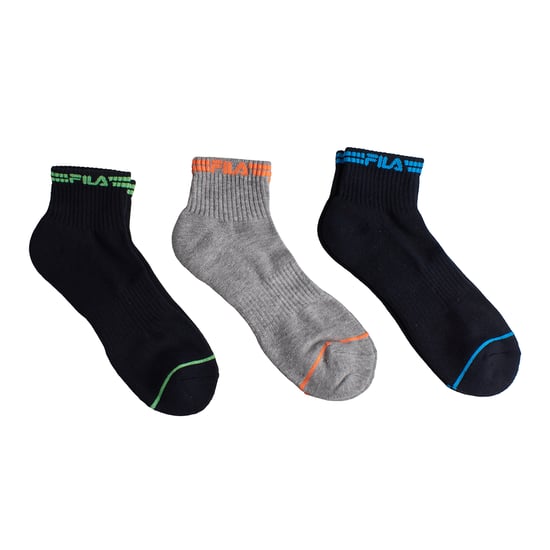 3er-Pack Viertelsocken F2523 für Damen und Herren - Image 1