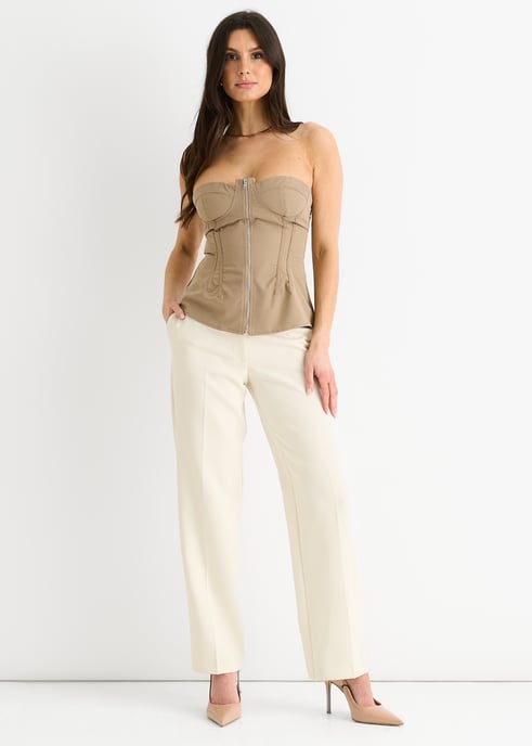 Bandeau-Top mit Steinnaht - Image 1