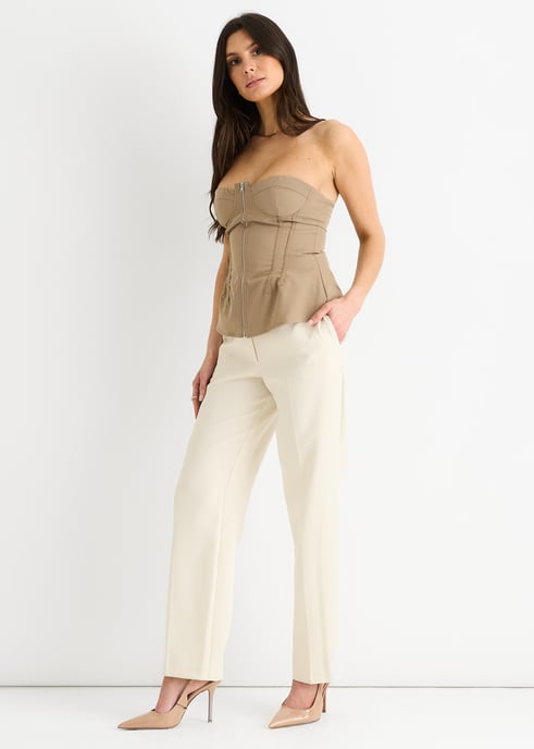 Bandeau-Top mit Steinnaht - Image 3