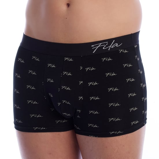FU5270 Bedruckte Baumwoll-Boxershorts für Herren - Image 1