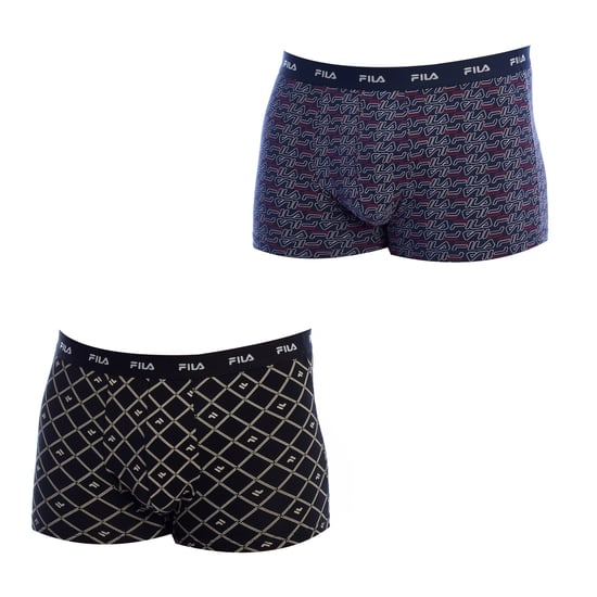 Pack-2 Bedruckte Baumwoll-Boxershorts FU5289 für Herren - Image 1