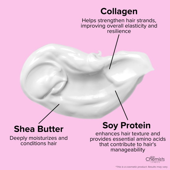 skinChemists Kollagen Haarkur mit Sheabutter & Sojaprotein 250ml - Image 3