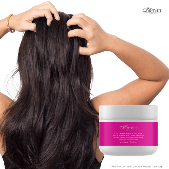 skinChemists Kollagen Haarkur mit Sheabutter & Sojaprotein 250ml - Image 4