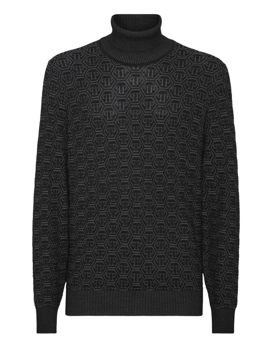 Rollkragenpullover Monogram - Image 1