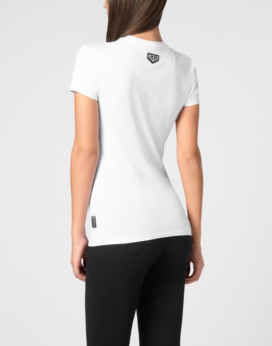 Philipp Plein Slim-Fit T-Shirt „Love" - Weiß - Image 3